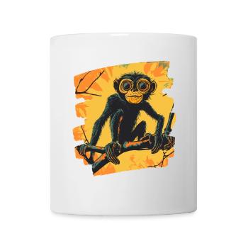 Monkey - Mug - white - Front
