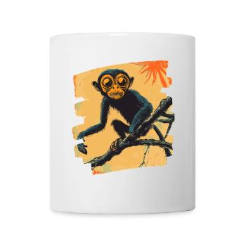 Monkey - Mug - white - Front