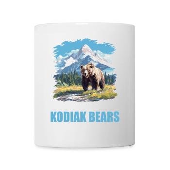 Ours Kodiak Ours Kodiak - Mug blanc - blanc - Devant