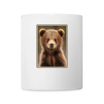 Ours Kodiak Ours Kodiak - Mug blanc - blanc - Devant