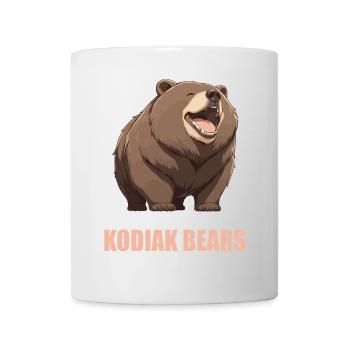 Ours Kodiak Ours Kodiak - Mug blanc - blanc - Devant
