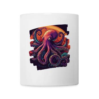 Pieuvre Pieuvre - Mug blanc - blanc - Devant