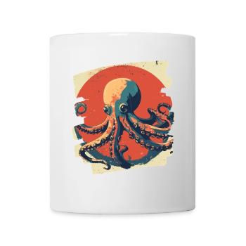 Pieuvre Pieuvre - Mug blanc - blanc - Devant
