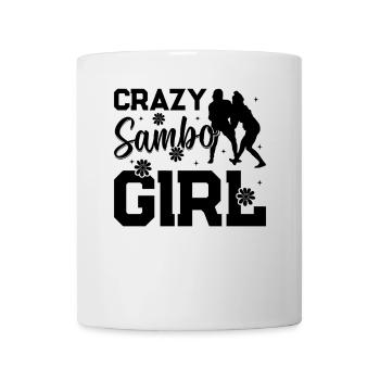 Crazy Sambo Girl - Tasse - Weiß - Vorne
