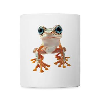 Frosch - Tasse - Weiß - Vorne