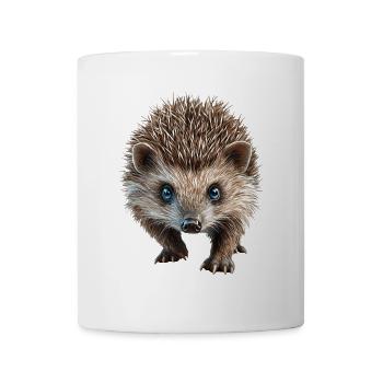 Igel - Tasse - Weiß - Vorne