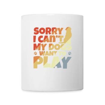 Dog Owner Joke - Mug - white - Front