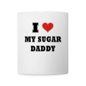 I love my Sugar daddy - Tasse - Weiß - Vorne
