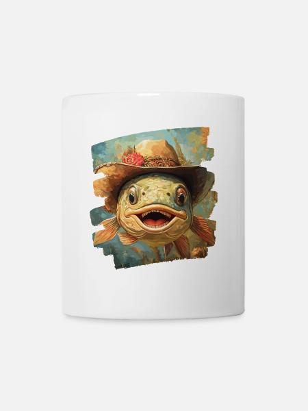 Texas Fishing - Tasse - Weiß