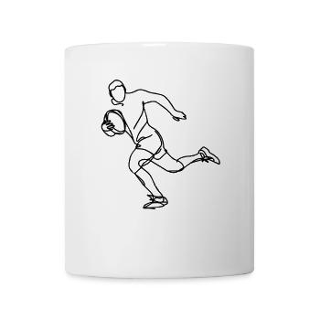 Rugby player - Mug - white - Front