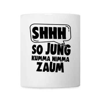 SHHH So Jung Kumma Nimmy Zaum - Tasse - Weiß - Vorne