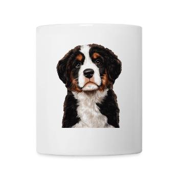 Bernhardiner - Tasse - Weiß - Vorne