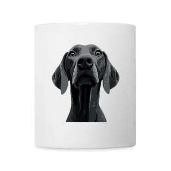 Weimaraner - Tasse - Weiß - Vorne
