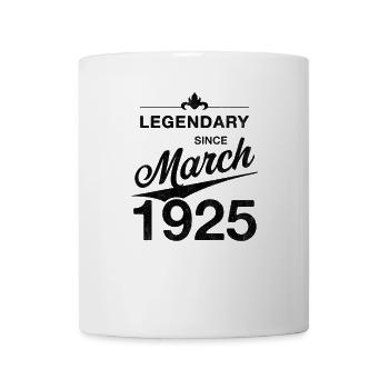 100ème Anniversaire Légendaire Mars 1925 Volume 25 - Mug blanc - blanc - Devant