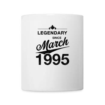 30th Birthday Legendary March 1995 Vintage 95 - Mug - white - Front
