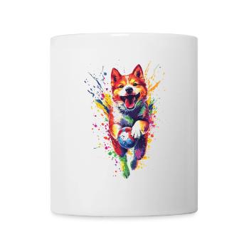 Akita - Tasse - Weiß - Vorne