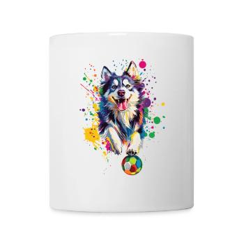 Alaskan Malamute - Tasse - Weiß - Vorne