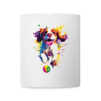 Cavalier King Charles - Tasse - Weiß - Vorne