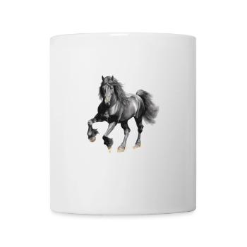 Dieser Junge Liebt Seinen Friesianer - Tasse - Weiß - Vorne