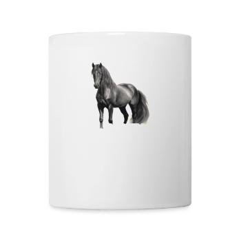 I love my Friesian to the moon and back - Mug - white - Front
