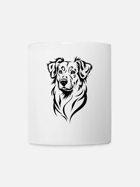 Hunde Liebhaber Treuer Begleiter - Tasse - Weiß