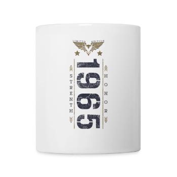 Edition Limitée 1965 Anniversaire Force et Honneur - Mug blanc - blanc - Devant