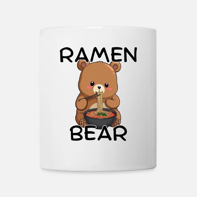 Ramen Bear - Tasse - Weiß