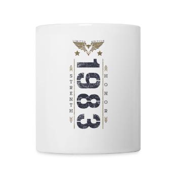 Edition Limitée 1983 Anniversaire Force et Honneur - Mug blanc - blanc - Devant