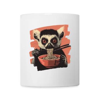 Lemur Ramen - Tasse - Weiß - Vorne