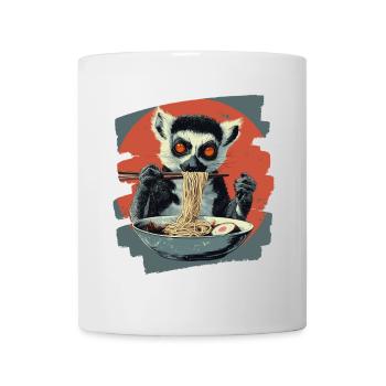 Lemur Ramen - Tasse - Weiß - Vorne