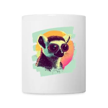 Lemur - Tasse - Weiß - Vorne