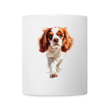 Cavalier King Charles - Tasse - Weiß - Vorne
