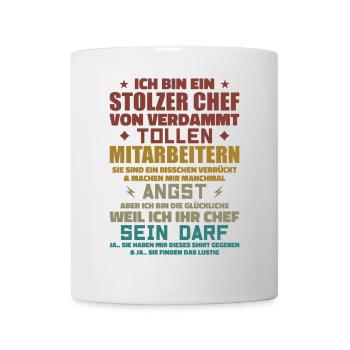 A proud of damn great employees - Mug - white - Front