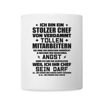 A proud of damn great employees - Mug - white - Front