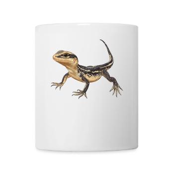 Eidechsen Eidechse - Tasse - Weiß - Vorne