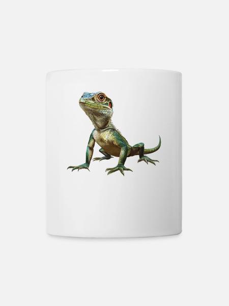 Eidechsen Eidechse - Tasse - Weiß