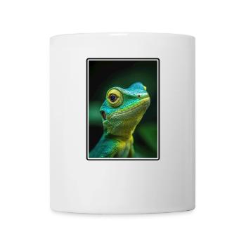 Eidechsen Eidechse - Tasse - Weiß - Vorne