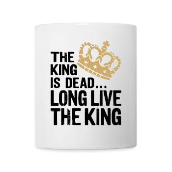 The King is Dead long live the King - Mug - white - Front