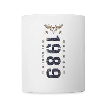 Edition Limitée 1989 Anniversaire Force et Honneur - Mug blanc - blanc - Devant