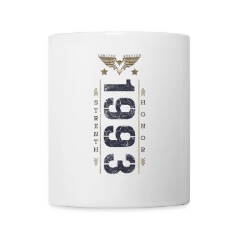 Edition Limitée 1993 Anniversaire Force et Honneur - Mug blanc - blanc - Devant