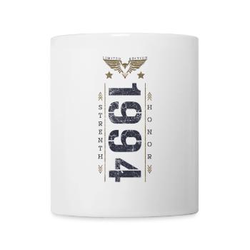 Edition Limitée 1994 Anniversaire Force et Honneur - Mug blanc - blanc - Devant
