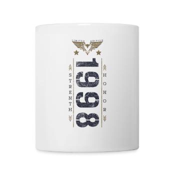 Edition Limitée 1998 Anniversaire Force et Honneur - Mug blanc - blanc - Devant