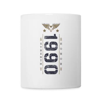 Édition limitée 1990's Birthday Force and Honor - Mug blanc - blanc - Devant
