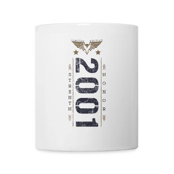 Edition Limitée 2001 Anniversaire Force et Honneur - Mug blanc - blanc - Devant