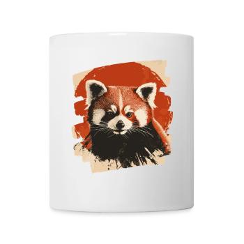 Petit panda - Mug blanc - blanc - Devant