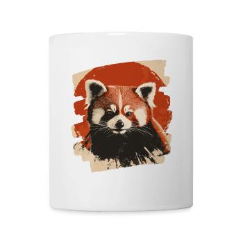 Petit panda - Mug blanc - blanc - Devant