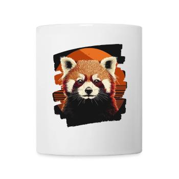 Petit panda - Mug blanc - blanc - Devant