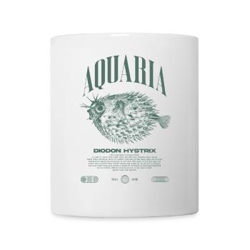Stachelschwein Kugelfischhalter Moderne Streetwear - Tasse - Weiß - Vorne