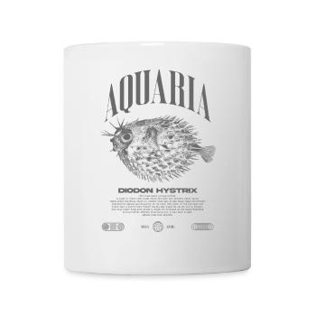 Stachelschwein Kugelfischhalter Moderne Streetwear - Tasse - Weiß - Vorne