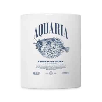 Stachelschwein Kugelfischhalter Moderne Streetwear - Tasse - Weiß - Vorne